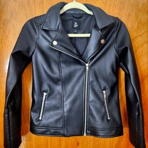 Faux leather jacket
